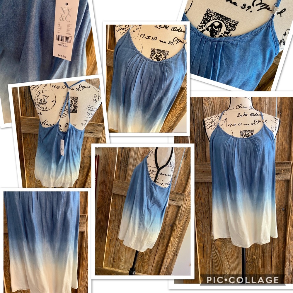 Brand New Ombré Denim Tank